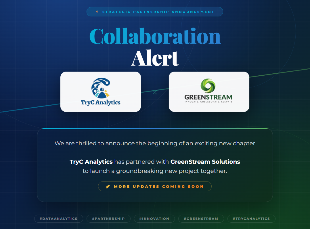 TryC Analytics and GreenStream Collaboration